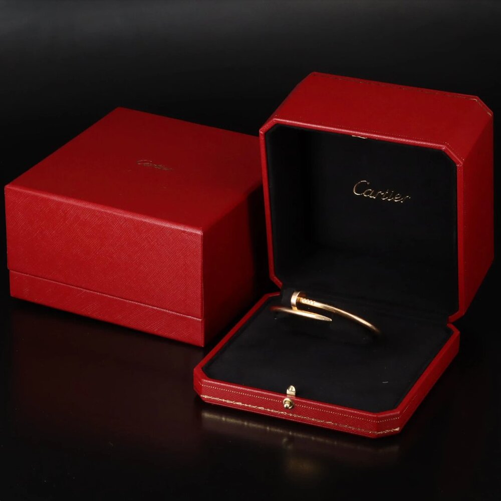 SOLD - Cartier 18K Rose Gold Juste un Clou Bracelet - Picture 3 of 12